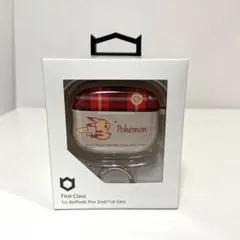 AirPodsPro 第2／1世代 専用 ケース チェック レッド 未使用