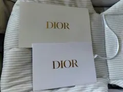 【セット‼️】Dior ホワイト紙袋 小型、レターケース、マスクサービス
