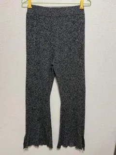 ニットパンツ ワイドパンツ