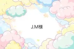 J.M様専用ページ