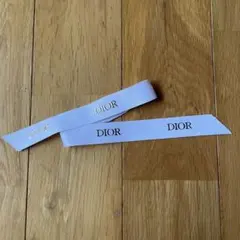 DIOR ホワイト リボン 約40cm