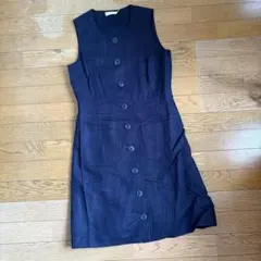 トリーバーチ　ノースリーブ　膝丈ワンピ　ワンピース