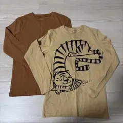 H&M ロンT 135 140 2枚セット