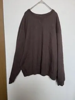 FRUIT OF THE LOOM ブラウン 【L】スウェット トレーナー 茶色