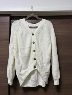 GU アイボリー カーディガン