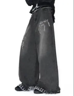 美品】TXT ヨンジュン GGUM X DEINET DENIM PANTS - メルカリ