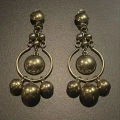 ヴィンテージイヤリング　コスチュームジュエリー