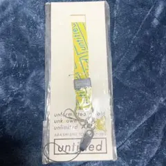 嵐　2017〜2018 untitled ネックストラップ 黄 二宮和也