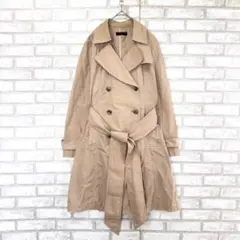 ESTNATION bis エストネーションビス　トレンチコート　ベージュ　Sのサムネイル