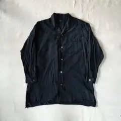 美品Yohji Yamamoto ヨウジヤマモトストライプ柄オーバーサイズシャツ