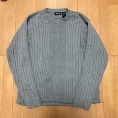 ケーブルニットセーター 古着