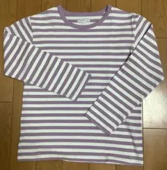 アニエスベー ボーダーカットソー 長袖 イ 日本製 コットン100％