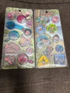 こびとづかん クーリア　正規品 Q-LIA キラリンウォーターシール 2種類