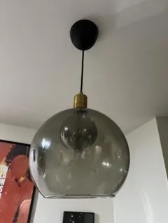 IKEA　ヤーコブスビン　ペンダントライト スモーク