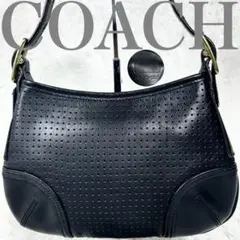 美品✨オールド コーチ COACH 肩掛け バッグ パンチング ワンショルダー