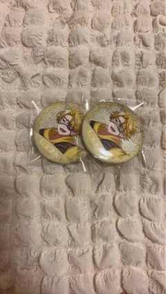 カラフルピーチ たっつん 缶バッジ ピクニック