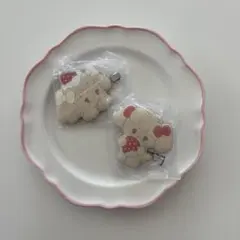 ふわっとフロッキークリップグミ mikko リルアラモード ナッツ