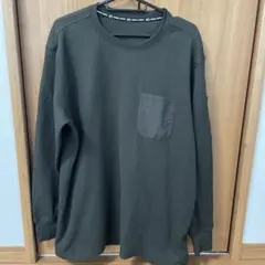 ワッフル 長袖カットソー