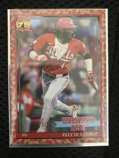 2026 topps エリーデラクルーズ 桜パラレル 新品 最新版 77/99 - メルカリ