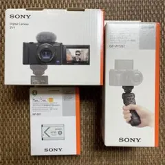 【7回使用】SONY VLOGCAM ZV-1G シューティンググリップキット SONY VLOGCAM ZV-1G シューティンググリップキット (B