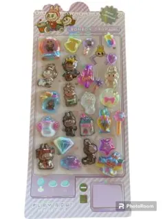 【9時までSALE中！580円→480！】ラブブ　シール　おすそ分け25個セット