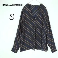 インポート✨BANANA REPUBLICプルオーバーブラウス黒【S】01-88
