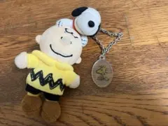 スヌーピー チャーリーブラウン ぬいぐるみ キーホルダー USJ限定