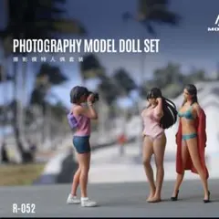 新作MoreArt 1/64モデルファッションビキニ女の子フィギュア　3体セット