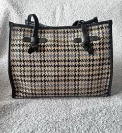 GIANNI CHIARINI 千鳥格子 トートバッグのサムネイル