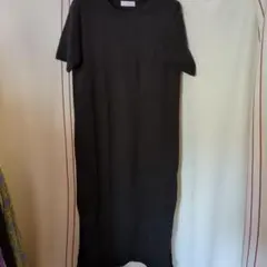 rectangle 半袖ロング丈Tシャツ ブラックのサムネイル