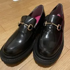 い*ん様 Oriental Traffic ブラック ローファー