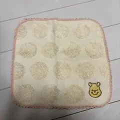 ディズニー プーさん ハンカチ 黄色