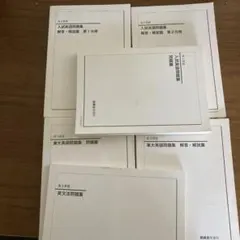 貴重】駿台 数学ZX テキスト 米村明芳,プリント 三森司,数学特講III