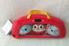 新品 ディズニー ダンボ 窓つきポーチバッグ ぬいぐるみ ストラップ