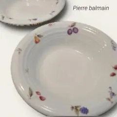 ピエールバルマン フルーツ柄 2枚セット 深皿 パスタ皿 洋食器 美品 23cmのサムネイル