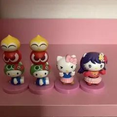 ハローキティチョコエッグ4体セット