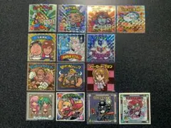 ビックリマンシール ご当地・ワンピース・シンクロX・他 14枚セット