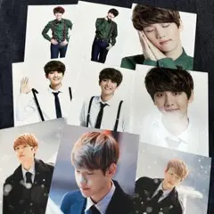 EXO ベッキョン ベクヒョン ポストカード セット ①