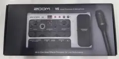 【値下】【美品】ZOOM V6 ボーカルプロセッサー・マイクロフォンセットのサムネイル