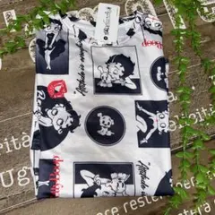 ベティちゃん半袖Tシャツ　ベティトップス　ベティブープ　Tシャツレディース　30