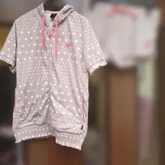 kissmark 半袖 ジップアップ パーカー&ショートパンツのサムネイル