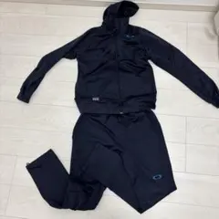 OAKLEY ダークブルー ジャージ上下セット