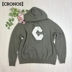 【希少カラー】CRONOS クロノス パーカー フーディー プリントロゴ L