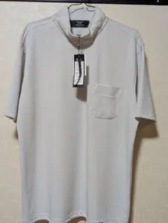 PRATO ハーフジップ ポロシャツ グレー Lサイズ 新品