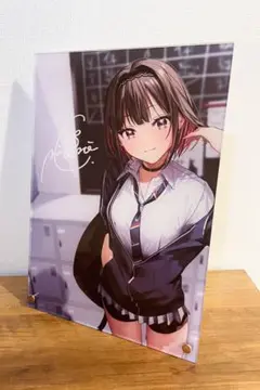 千種みのり 志乃と恋 直筆サイン入りアクリルボード 数量限定品
