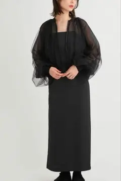 週末限定値下げ！[新品］emmi シアーボリュームブルゾン　FREE SAIZEのサムネイル