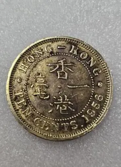 Hong Kong Dollars1978年香港硬貨10セント 香港10セント銀貨 1887年 10C ヴィクトリア KM6.3 PCGS MS63