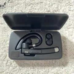 ワイヤレスイヤホン ブラック 耳掛け式