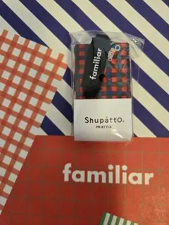 完売★ familiar ファミリア シュパットエコバッグ XF ミニマルS赤系