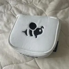 8YARDS ヘッドカバー パター用 ホワイト ハチヤーズ マレット